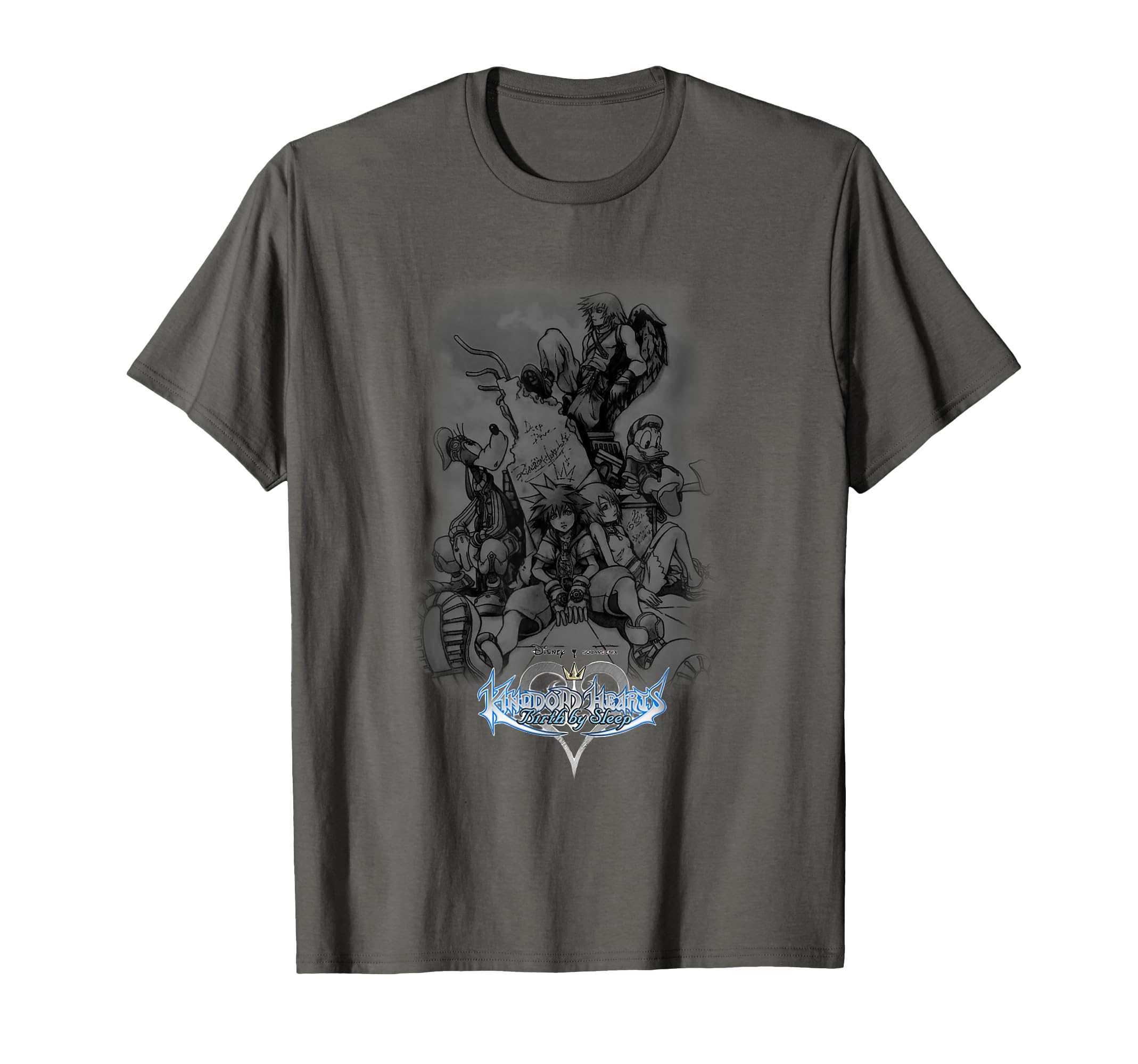 

Disney Kingdom Hearts Character Birth By Sleep Group Shot T-Shirt