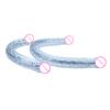 Flexible Double Headed Dildo Realistic Bendable Strap-On Toy for Couples Long