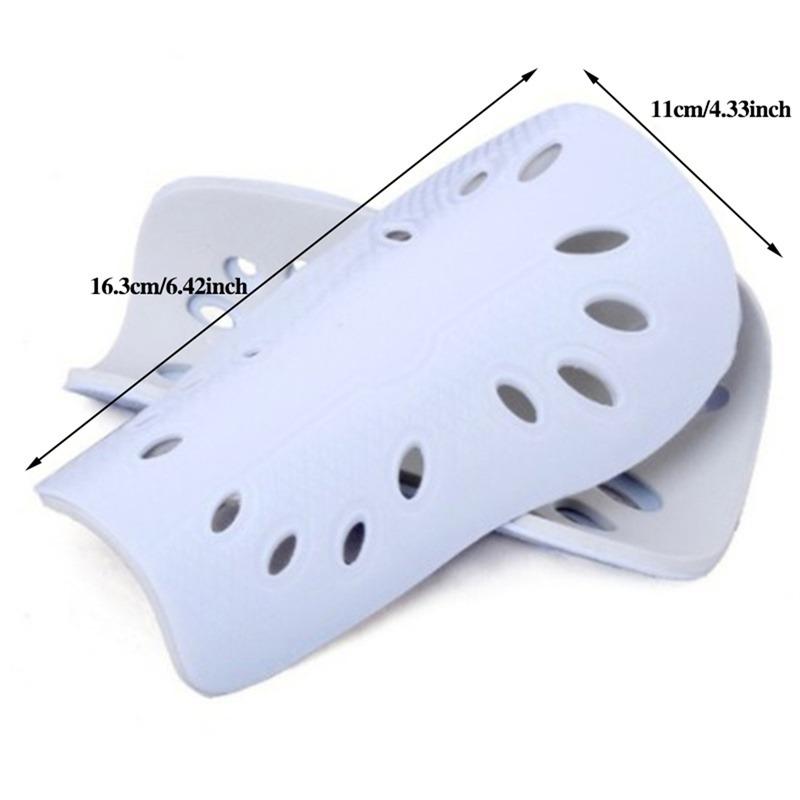 1Pair Breathable Soccer Shin Guards for Kids Youth Lightweight Football Equipment Cushion Calf Protective Gear for Men Women