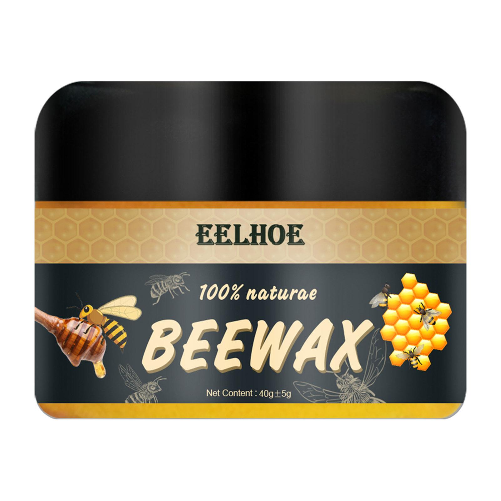 

Очиститель консервированной деревянной мебели Eelhoe, воск для полировки, уход за домашней мебелью, водонепроницаемый полирующий пчелиный воск 40g