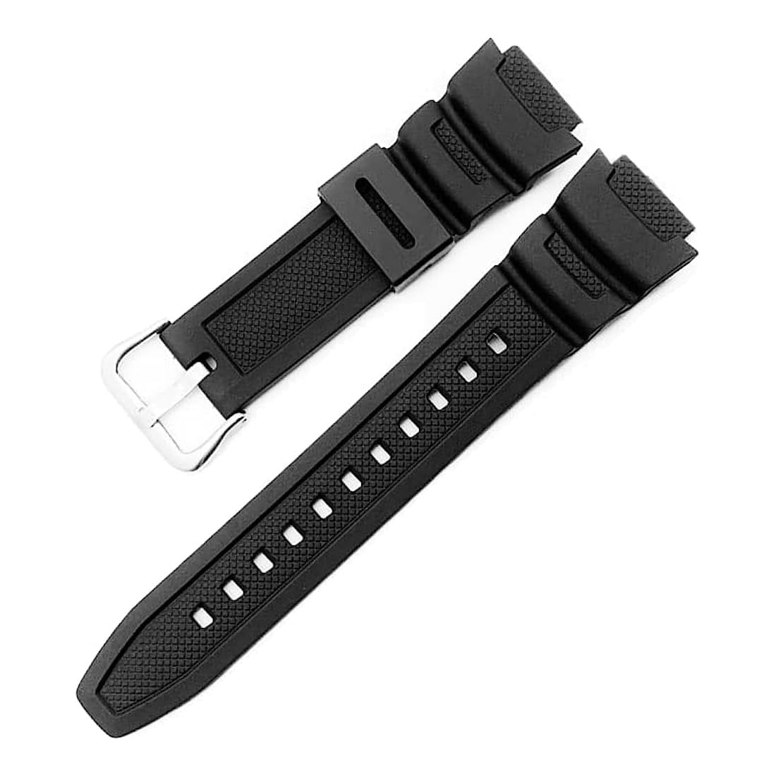

for Casio Replacement Watch Strap Mounting Width 18mm Silicone Strap Replacement Strap for AQ-S81...