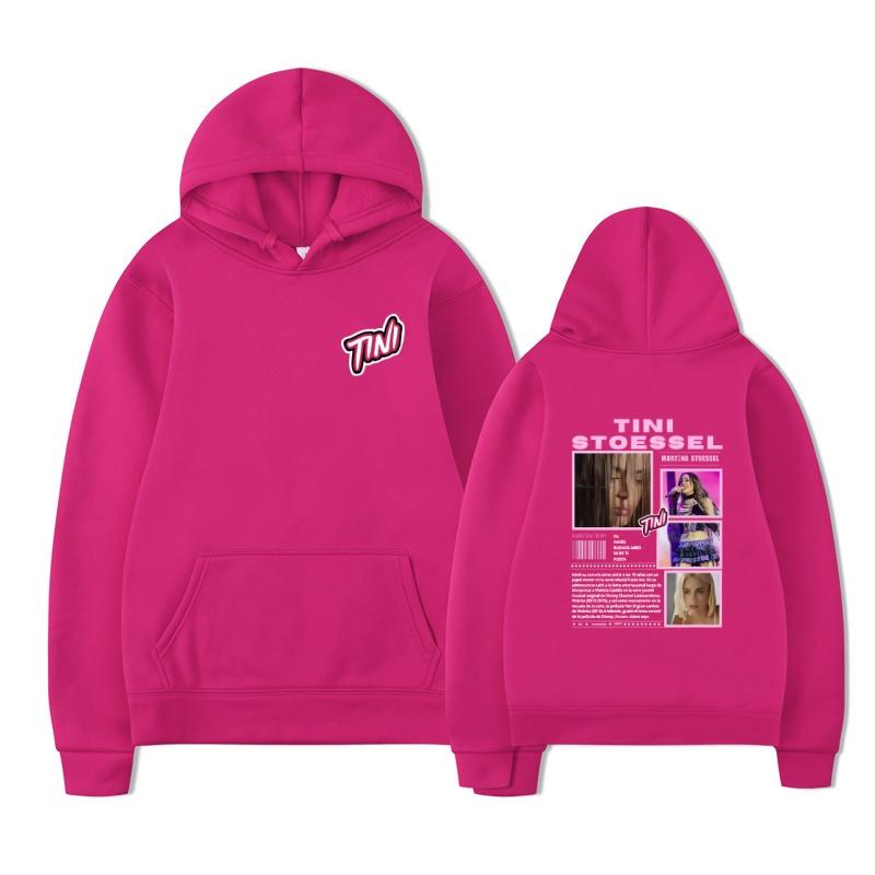 Singer TINI STOESSEL 2025 Tour Merch Sweatshirts Men Women's Fashion Hip Hop Trending Hoodie Long sleeve Casual Comfort Hoodies