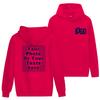 Customized DIY15Printed Hoodies For Men and Women Loose Casual Wear Long Sleeved Hooded Sweaters