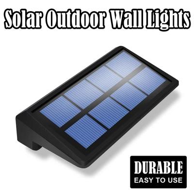 Luci solari per recinzione, impermeabili, decorazione RGB per esterni, luci da parete, sensore di movimento, lampada da giardino, illuminazione a LED