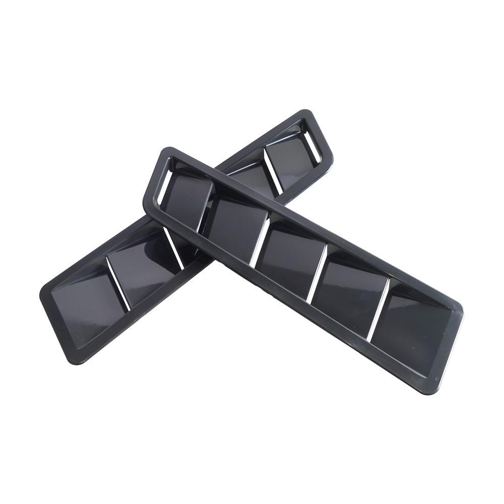 Car Tuning Accessories Hood Air Intake Panel ABS Heat Vent Car Tuning Supplies