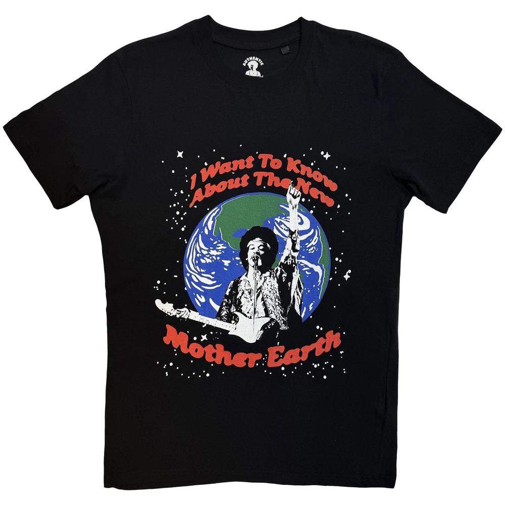 Jimi Hendrix Earth Day Licensed Tshirt Unisexs L
