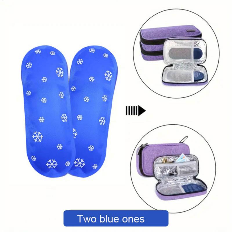 Ice Packs for Food Refreezable Instant Cold Packs for Cooler Portable Versatile Cooling Bags for Home Company Travel School