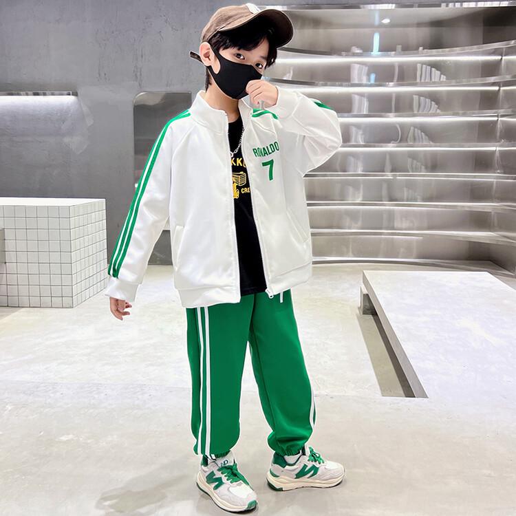 Δροσερό Σετ Δύο Τεμαχίων για Αγόρια Άνοιξη/Φθινόπωρο: 2025 Νέα Μοντέρνα Αθλητικά Ρούχα για Νήπια