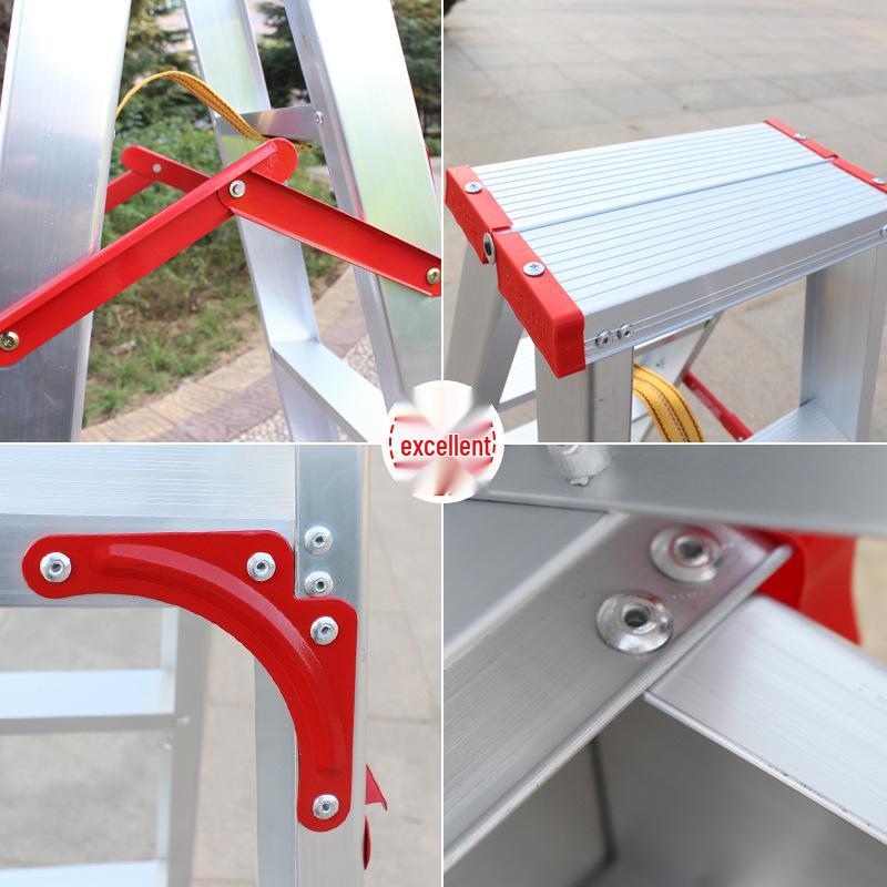 Ruiyang Aluminum Alloy Portable 2m A-frame Folding Ladder
