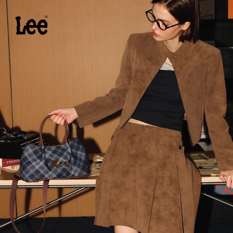 

Lee Women s 2026 Retro Plaid Dumpling Handbag