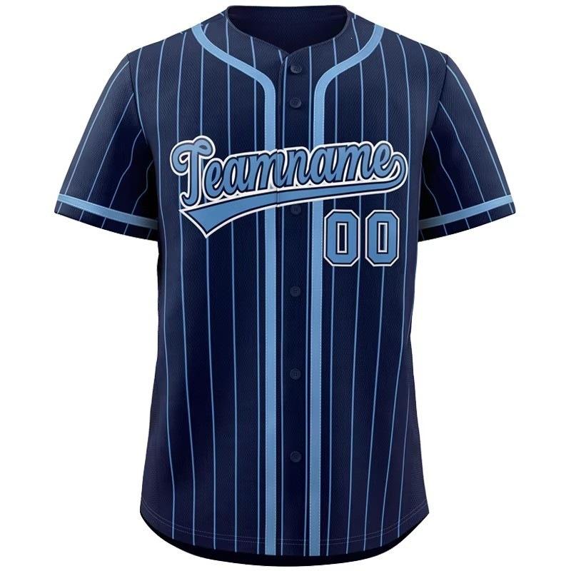 Men's and Women's Fashion Baseball Jerseys, Hip-hop Sports Buttons, Cardigan, Striped Letter Print Short-sleeved Top