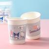 Yijie Sanrio Family Disposable Paper Cups, 250ml, 80 Count