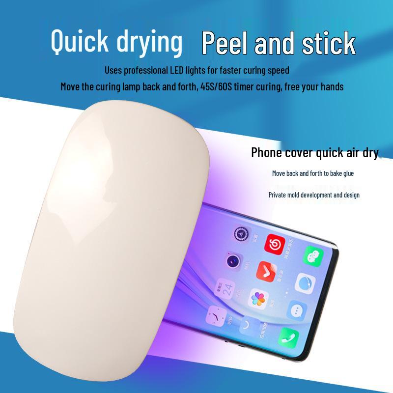 Portable UV Nail Gel Curing Lamp for Quick Drying Nail Art