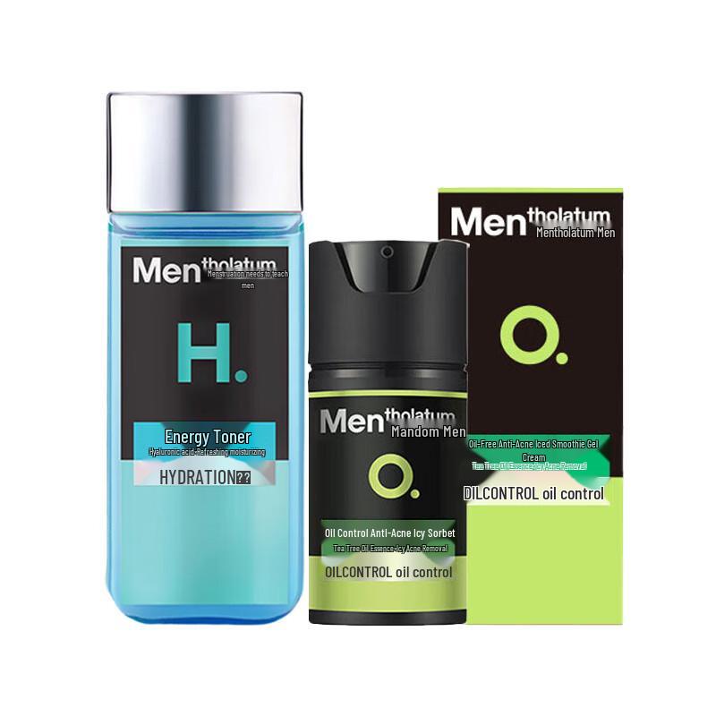 

Mentholatum Men s Energy Toner & Oil Control Cream Set