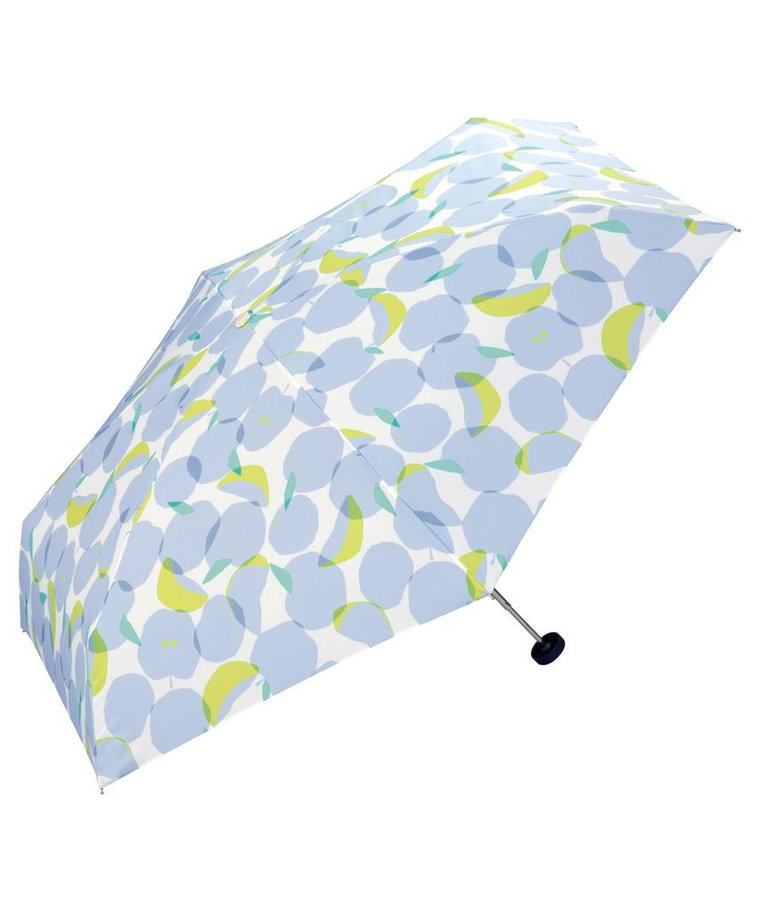 Folding Umbrella Omena Mini Blue Rain Suitable for Sunny and Rainy Apple Fruit Design 2025Wpc. Umbrella, Days, Commuting, School, Travel, Stylish,