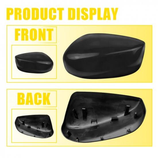 For Honda Accord 2008 2009 2010 2011 12 2013 LH+RH PAIR Side Mirror Cover Cap V