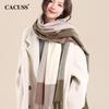 CACUSS Women's Wool Blend Scarf & Shawl Gift Set