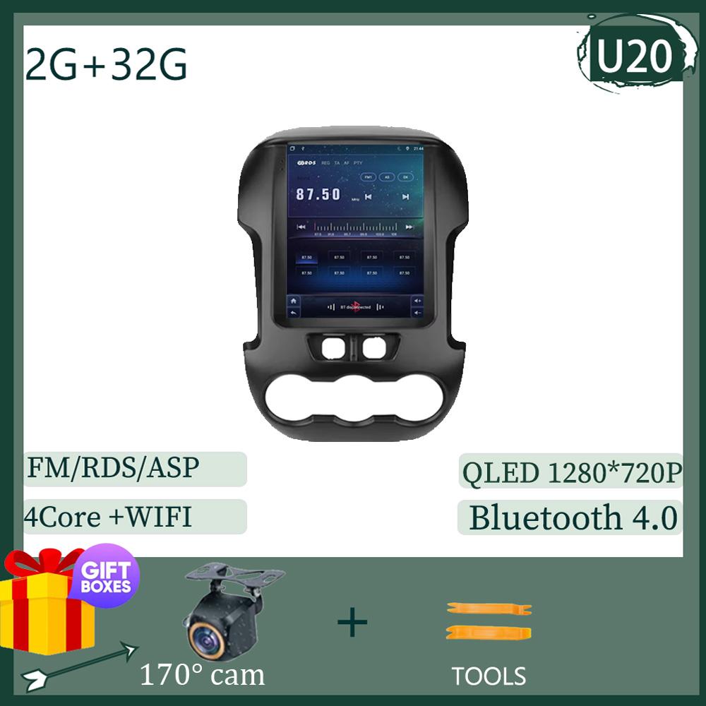 

9,7-дюймовый Android 14.0 для Ford Ranger 2012 2013 2014 2015 автомобильный радиоприемник стерео авто DSP Carplay GPS навигатор плеер видео 4G Lte