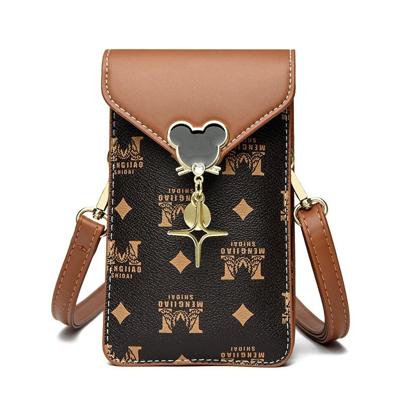 Ladies' Single-shoulder Crossbody Bag A Fashionable and High-quality Vertical Small Bag