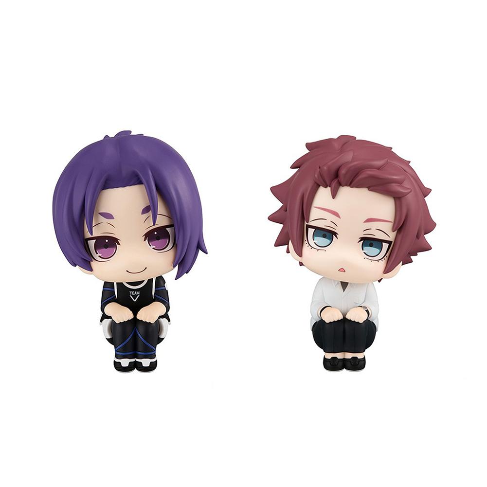 Football Anime Figure Reo Mikage Rin Itoshi Nagi Seishiro Action Collection Model Sae Figurine Doll Gift look up Round Sensory Compression Bouncy