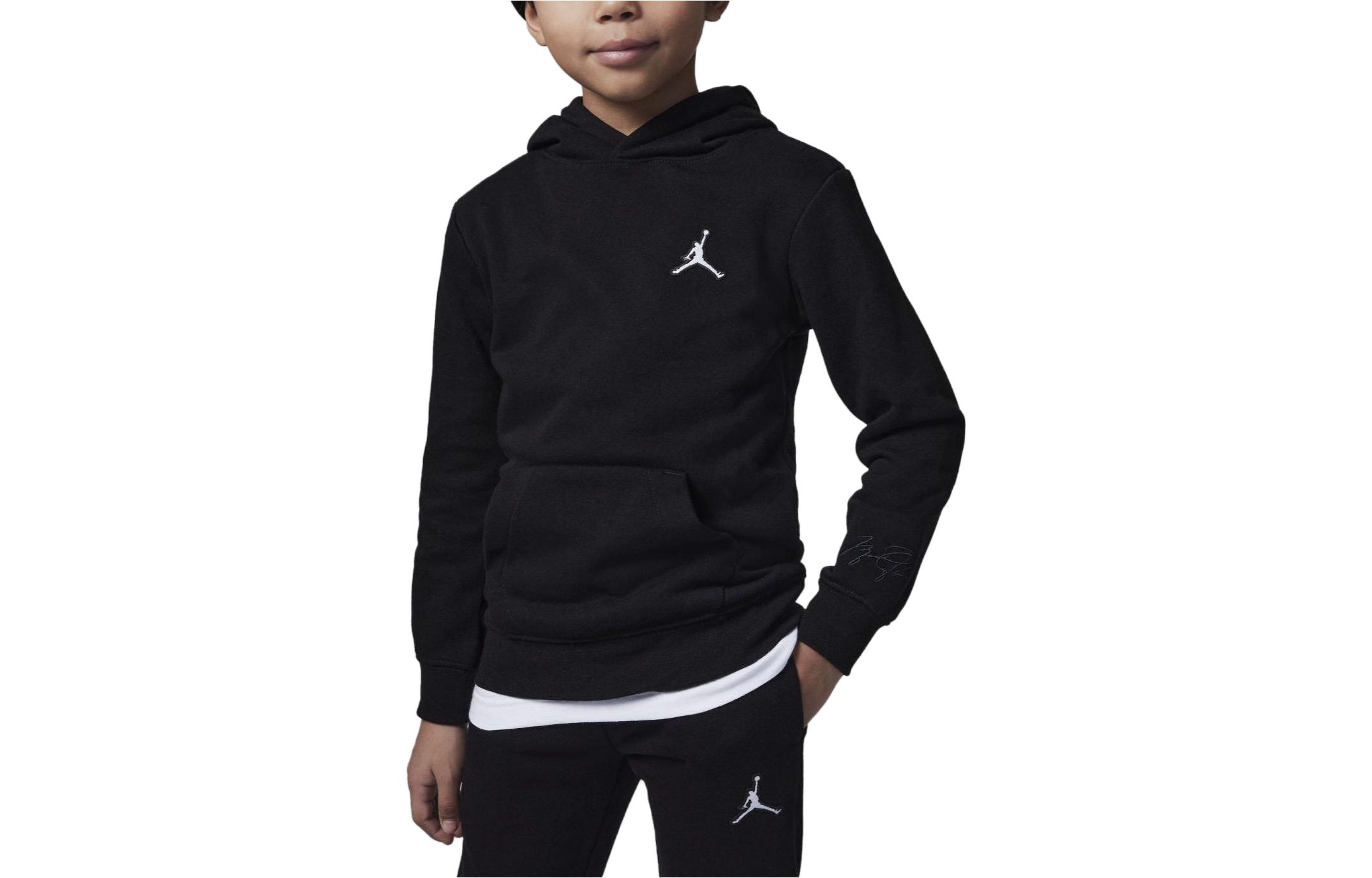 Jordan Kids Sweatshirts Hooded Moderate DQ0587-010 5