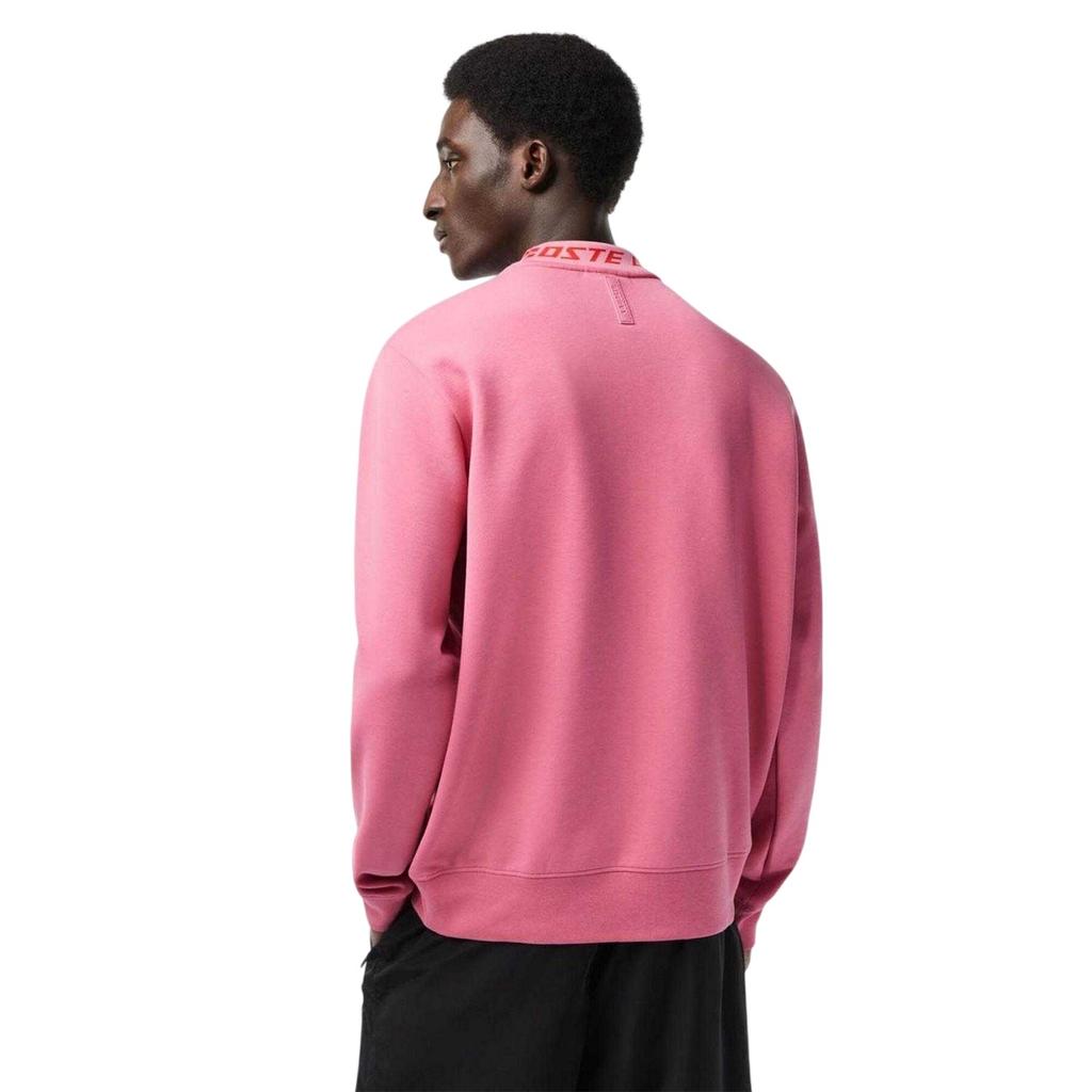 Lacoste Mens Logo Double-Face Sweatshirt