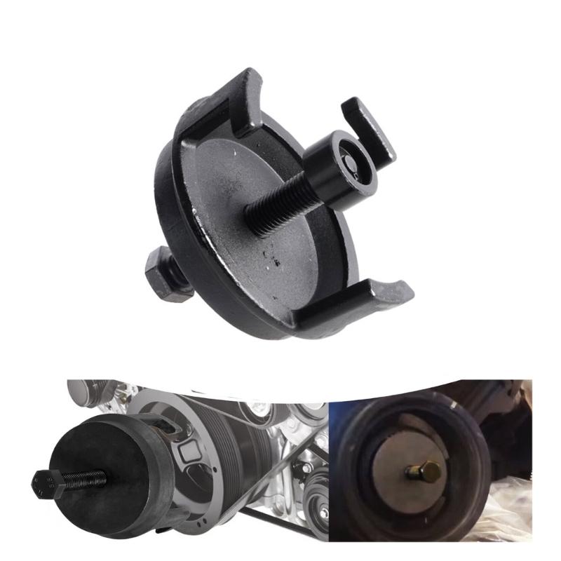 Portable Harmonic Balancer Puller Crank Pulley Puller Replacement Engine Tool Set Quickly Removes Harmonic Balancers