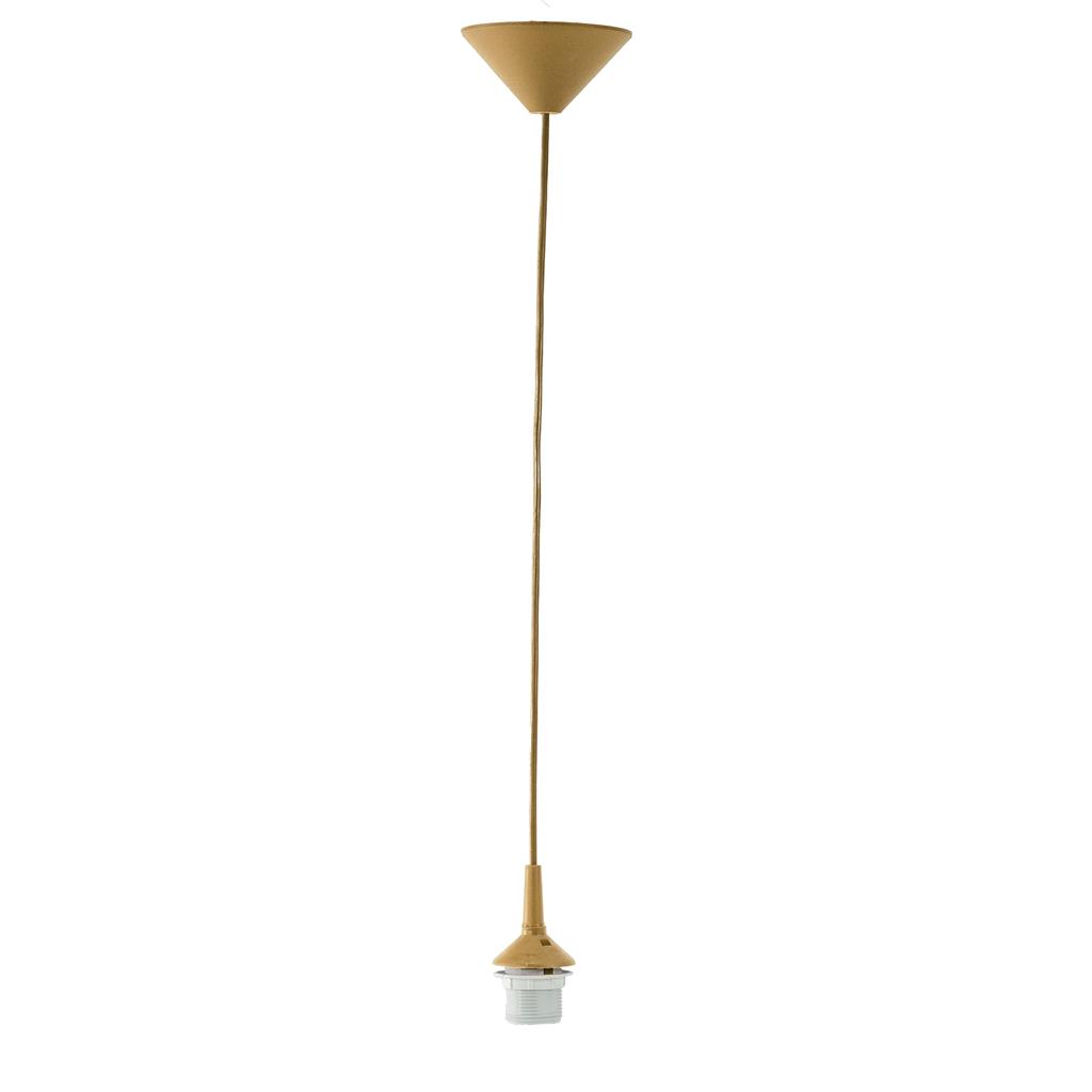 Suspension for E27 hanging lamp (variant color | length) - gold 150 CM vintage loft - cezos