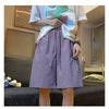 Pantaloncini a Gamba Larga Vita Alta Leggeri ad Asciugatura Rapida - Pantaloncini Estivi Casual Traspiranti con Coulisse in Vita - Design Unisex