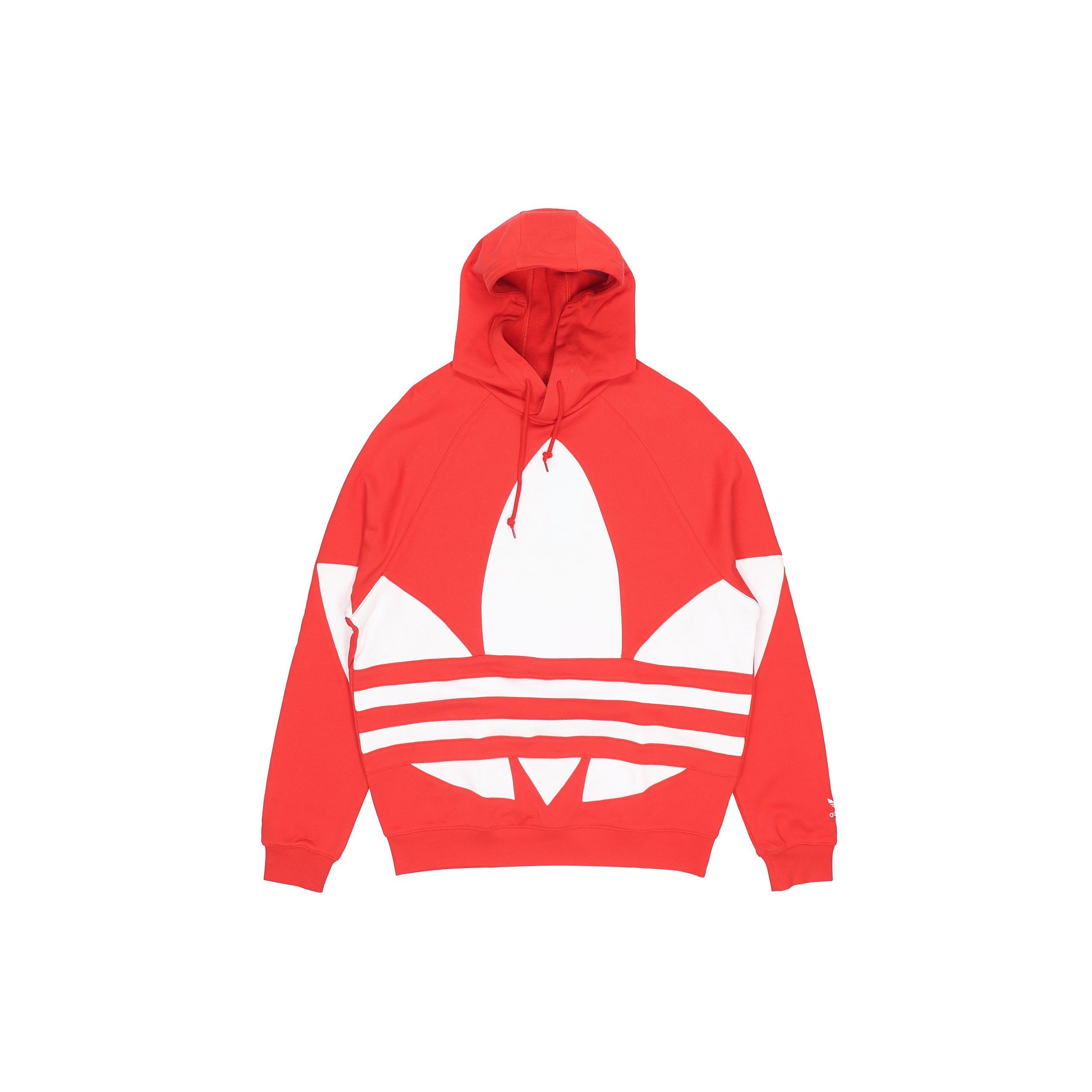 Men s adidas originals Hooded Drawstring Red FM9907 XS
