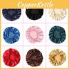 Luxurious Satin Sleep Night Cap For Curly Hair Beauty Salon Head Cover Bonnet Hat
