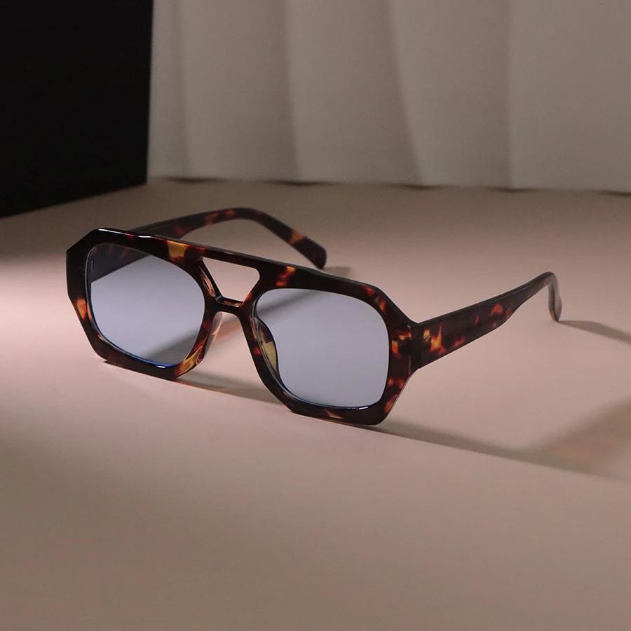 New Square Sunglasses Women Brand Designer Shades Sun Glasses Female Vintage Fashion Polygon Frame Driving