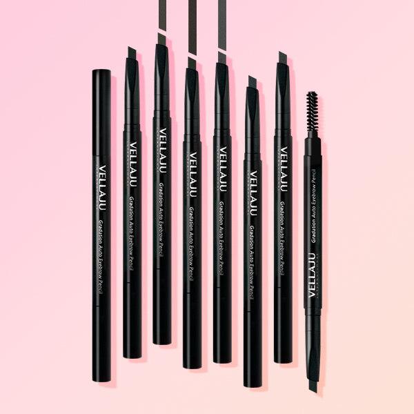 Dreieckiger Auto-Augenbrauenstift (4 Stück)