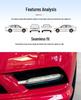 Mercedes-Benz E-Class Front Bumper Fog Light Frame & Daytime Running Light Cover Trim