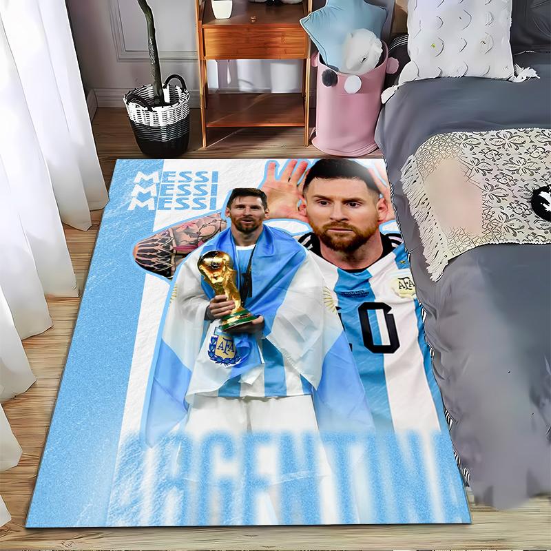 Argentine Champion carpet Designed floor mat, suitable as a non-slip mat for the living room or bedroom sofa