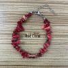 Pink Purple Agate Crystal Beaded Bracelet - Semi-Precious Gift for Female Students & Best Friends