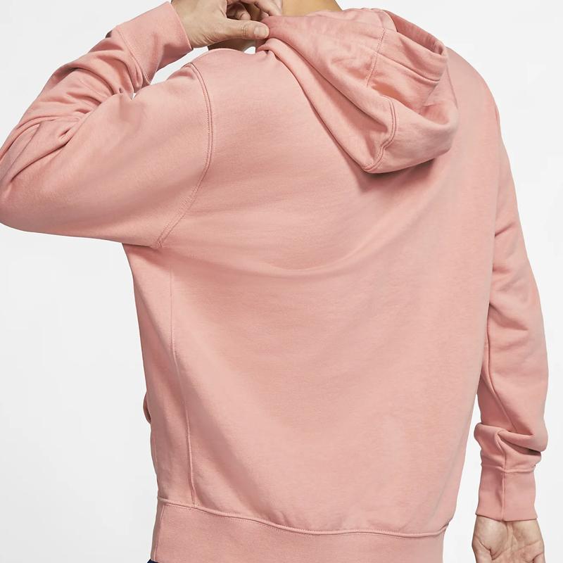 Nike Casual Sport Hoodie Pullover Men Sweatshirt Pink CJ9952-606