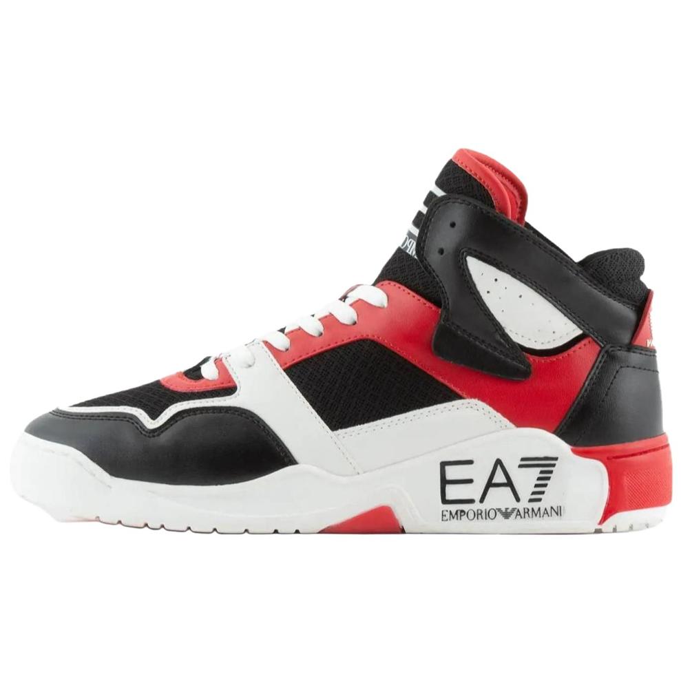 Emporio Armani EA7 Ādas Apaļais Purngals
