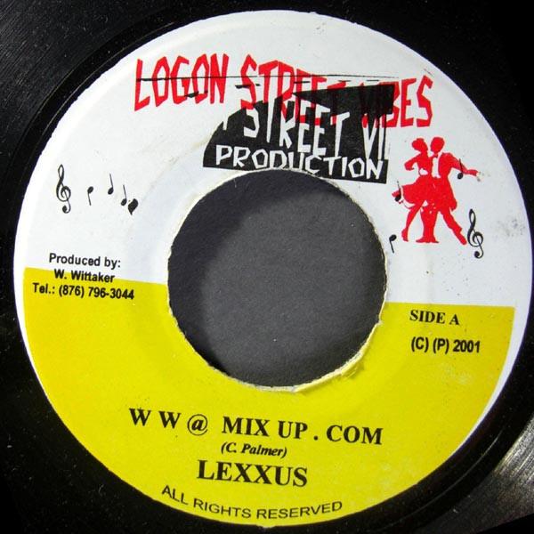 

7-дюймовая пластинка LEXXUS - W W @ Mix Up. С NONE Logon Street Vi 2001 Ямайка Регги, Ска и Даб Б/У