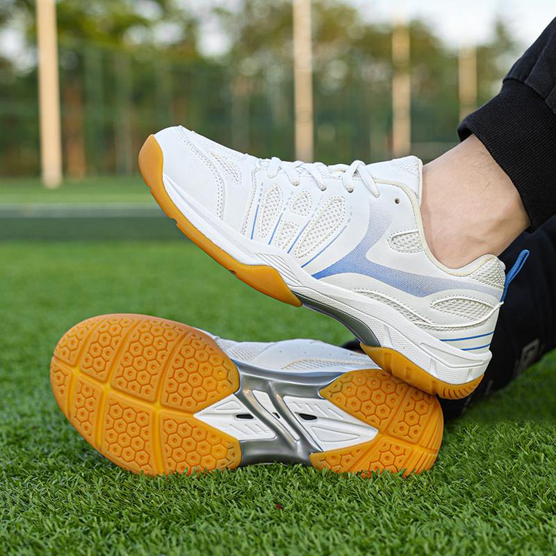 Men's Running Shoes Breathable Man Sports Sneakers Lace Up Comfort Casual Walking Shoes Athletic Training Footwear Badminton Shoes