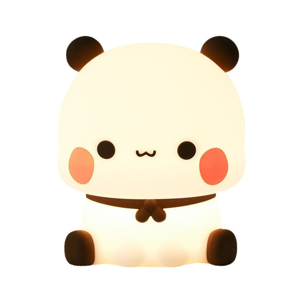 Desktop Ornament USB Rechargeable Bubu Dudu Led Night Cartoon Soft Bedside Night Light Silicone LED Sleep Night Lamp Gift