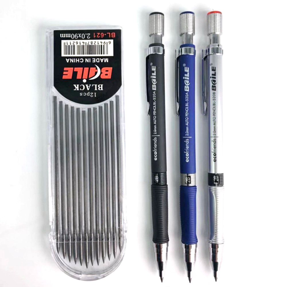 Tools Drawing Classwork Pencil Lead 2B Automatic Pencils Mechanical Pencil Stationery Supplies