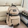 Schoolbag schoolbag male junior high school student 1011 summer trend large capacity backpack female Japanese leisure high school student backpack