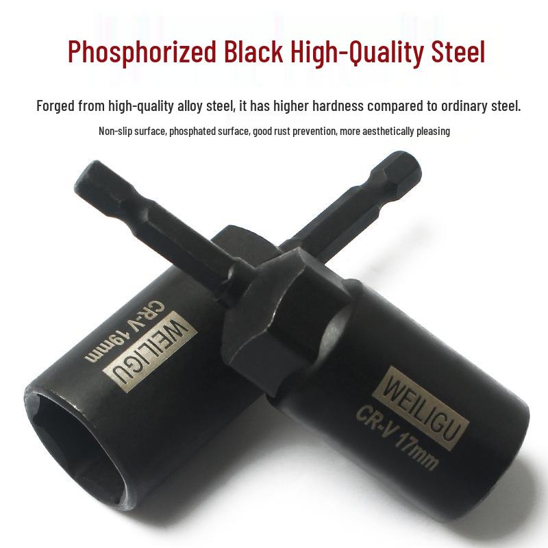 Black Phosphate Hex Socket Head Drill Bit Set 6-17mm