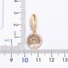 Nidin Fashion Classic Tree of Life Drop Earrings For Women Girl Female Copper CZ Lucky Party Birthday Jewelry Hoop Earrings Gift