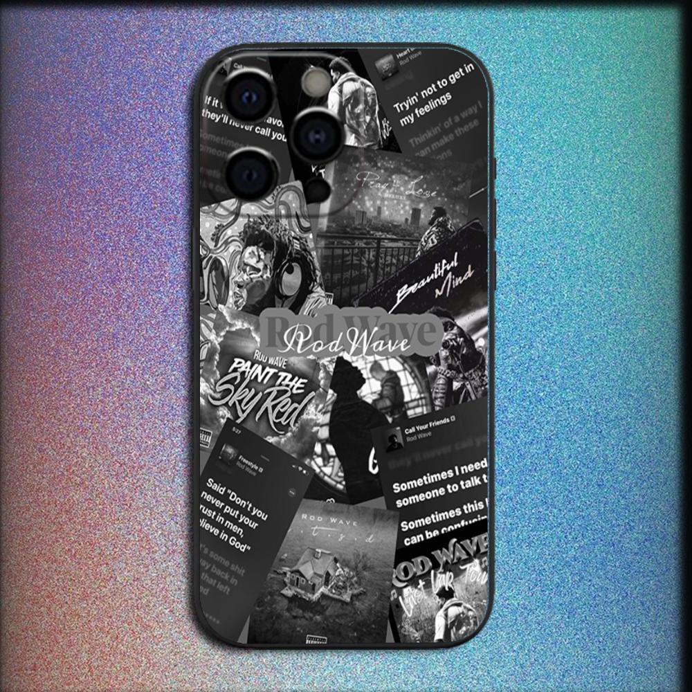 Rapper R-Rod Wave Phone Case For iPhone 16 15 14 13 12 11 Pro Max Mini X XS SE4 7 Plus 16E Shockproof Silicone Soft Cover Fundas
