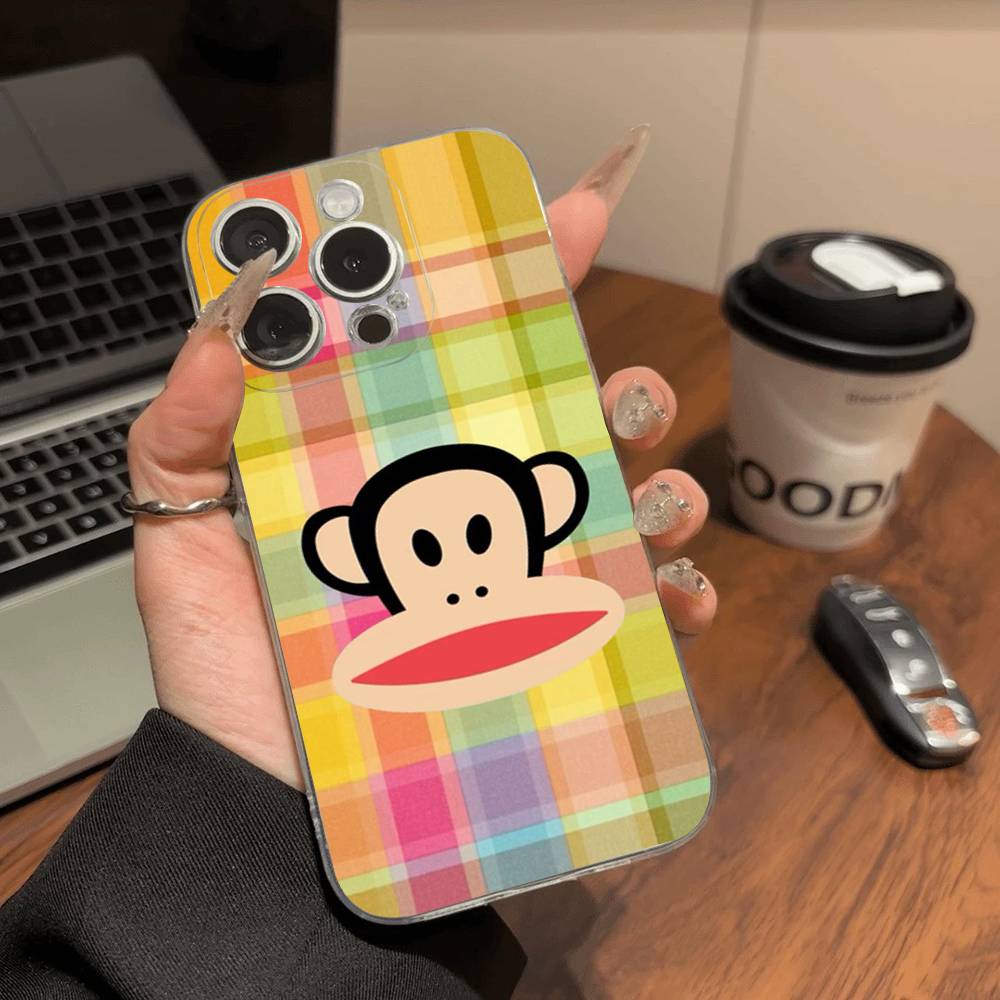 Famous Luxurious P-paul F-frank Transparent Soft Phone Case For IPhone 15 12 14 16 17 13 Plus 11 Pro Max 13 Pro