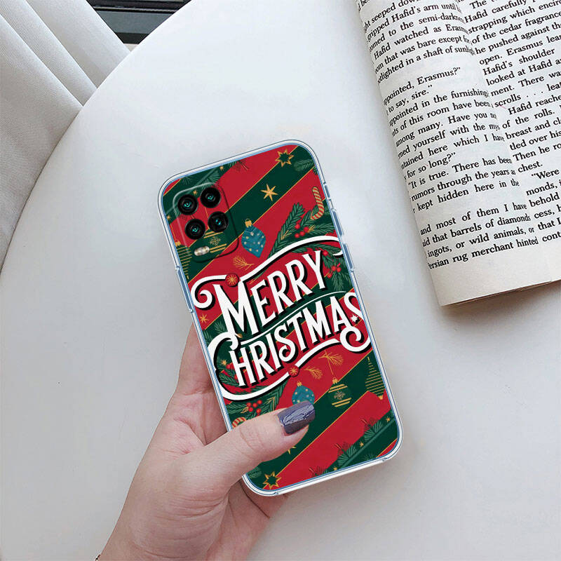 RT55 Merry Christmas Deer Gift Case for Motorola E22S E7 G6 G7 G8 G9 Plus Power Play G10 G20 G04 E30 E40 E22 E20 E13 E15 G22 G23 G05 G75 G35 G55