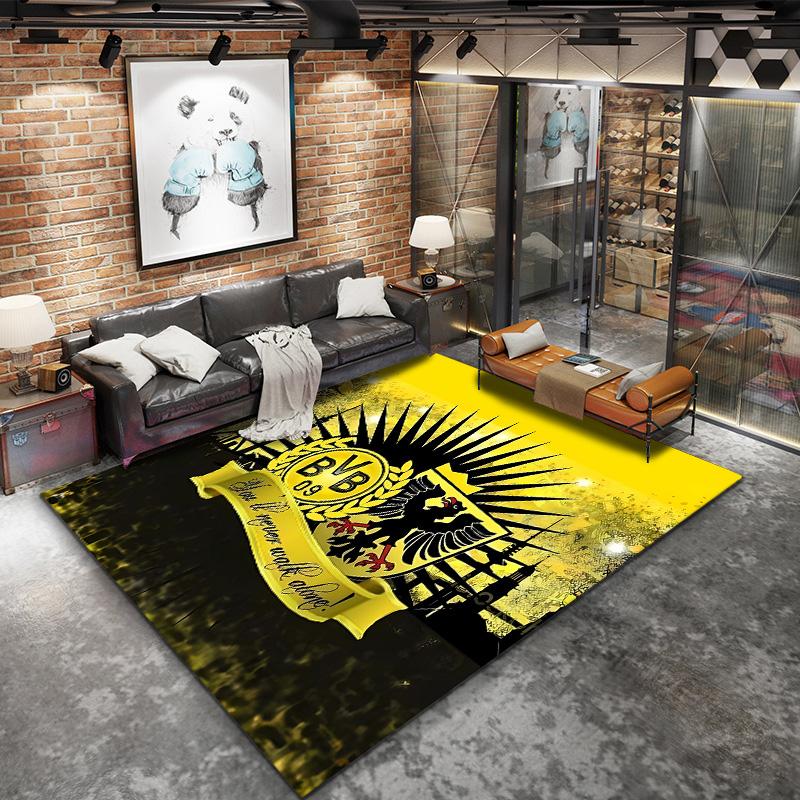 Bvb Carpet Rug For Living Room Bedroom Home Sofa Decoration Kids Play Nonslip Floor Mat