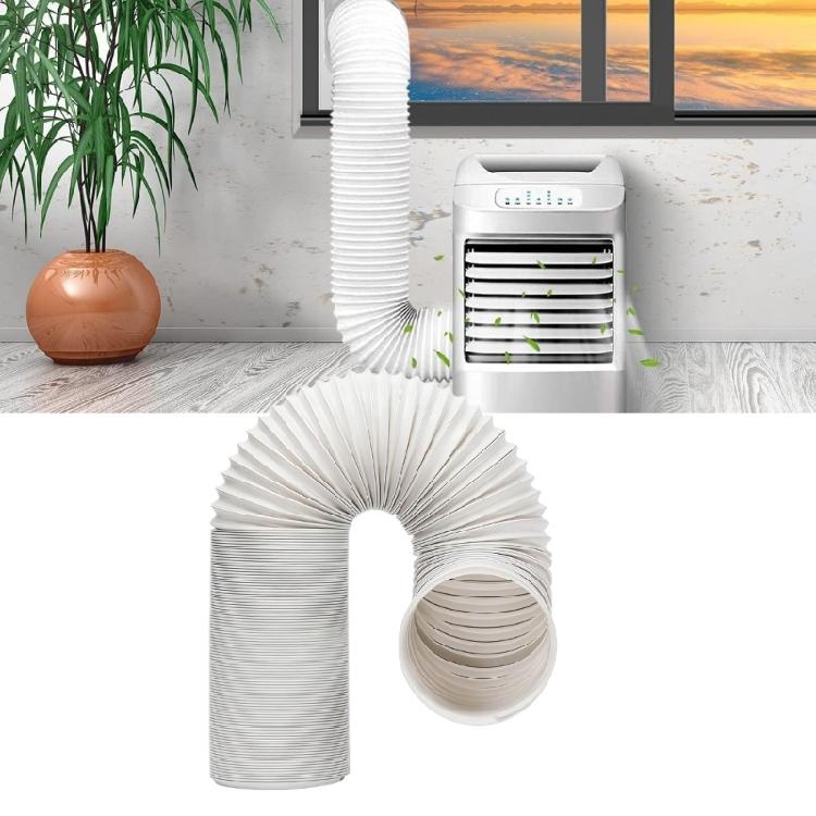 Replacement Duct Extension Pipe Flexible Air Conditioner Exhaust Hose Accessories Pipe Connector Threaded Tube